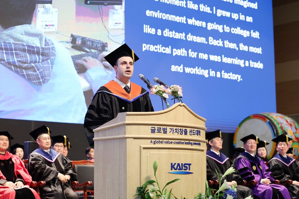 Graduation Speech at KAIST Commencement Ceremony&nbsp;2026
